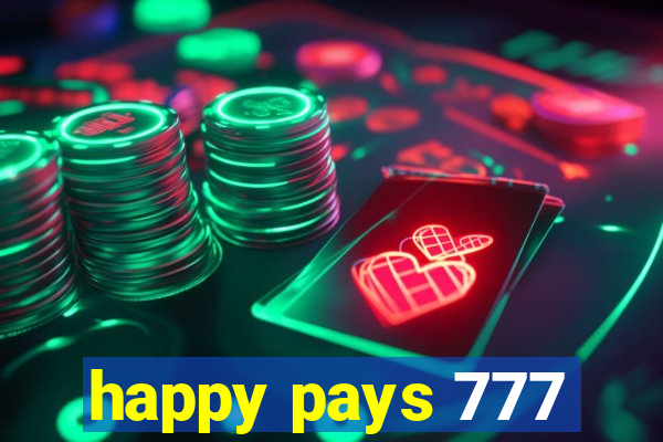 happy pays 777